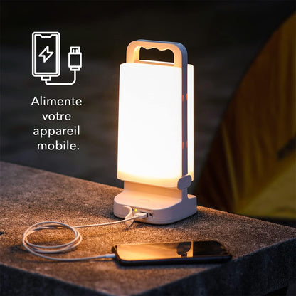 Lampe solaire multifonction avec chargeur USB